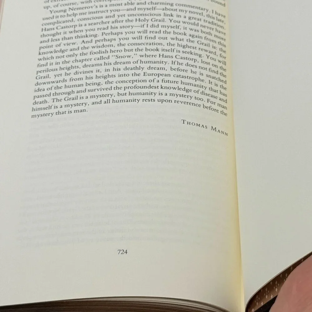 The Magic Mountain Thomas Mann Franklin Library 1981 Leather Bound Book Brown